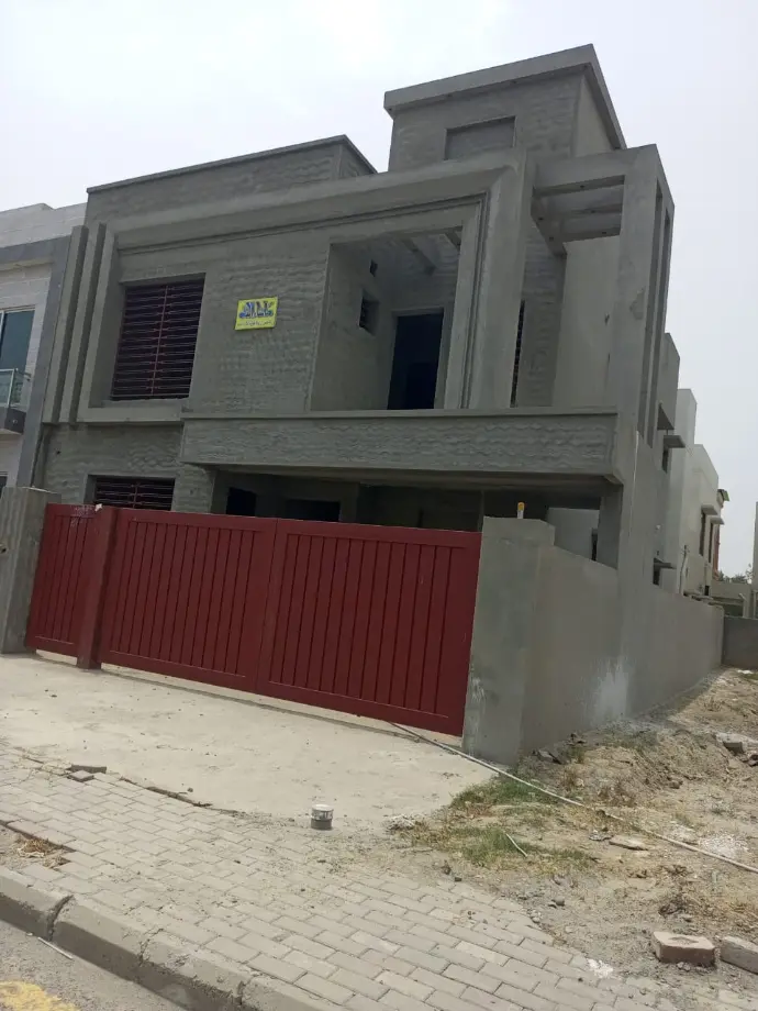 grey structure construction by mega builders bahria orchard lahore