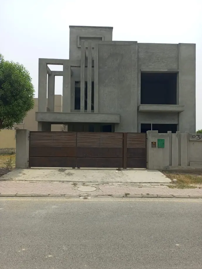 grey structure construction by mega builders bahria orchard lahore